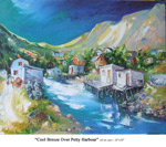 Cool Breeze Over Petty Harbour, Oil on Canvas